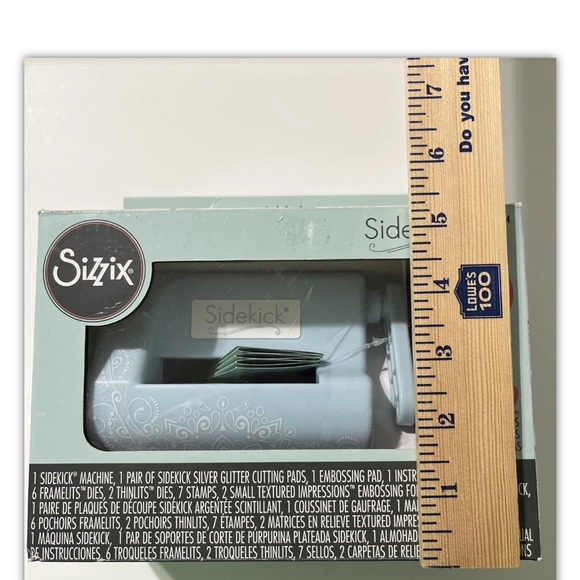 Sizzix Sidekick Starter Kit Light Blue 663844 - 22 Piece Starter Kit NEW. NIP - Picture 8 of 8